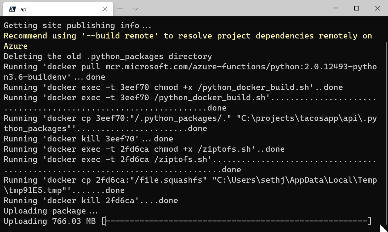 Native Build Progress
